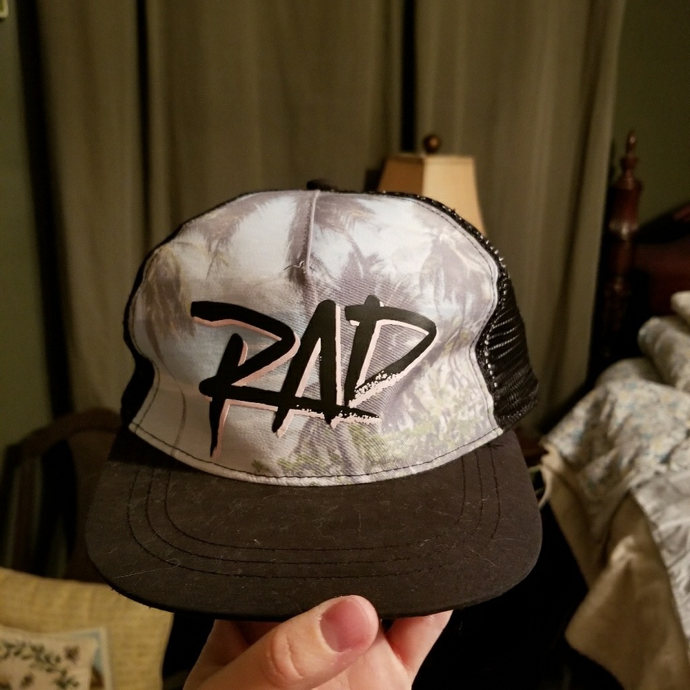 Boys flat billed hat